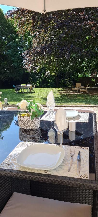 Bed and Breakfast Chateau De La Feuilleraie Saint-Leu-la-Foret Exterior foto